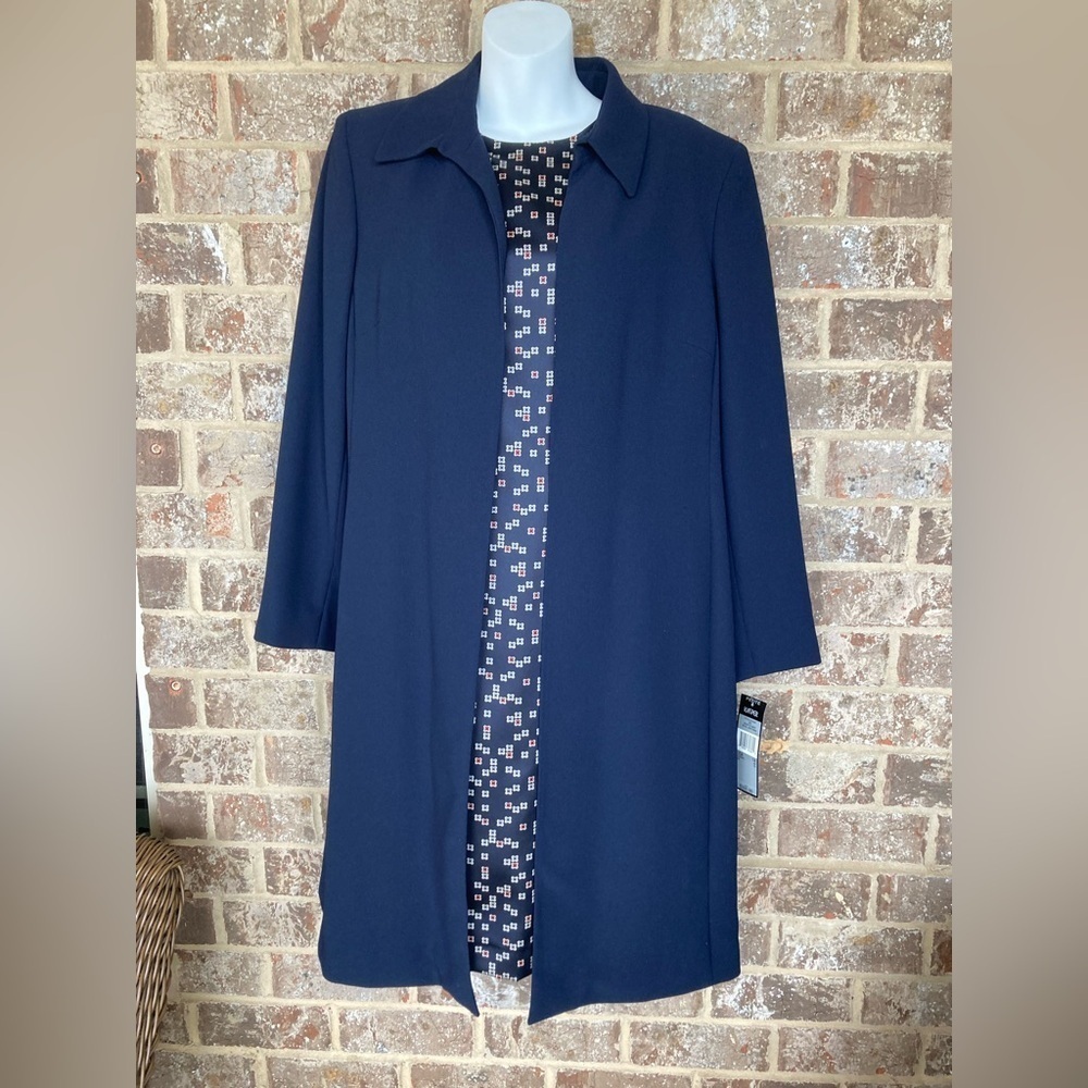 Kasper 2 pc dress suit NWT Old Stock Size 14P fully lined Vintage